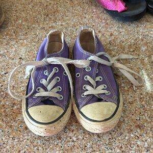 Converse Purple Kids Sneakers